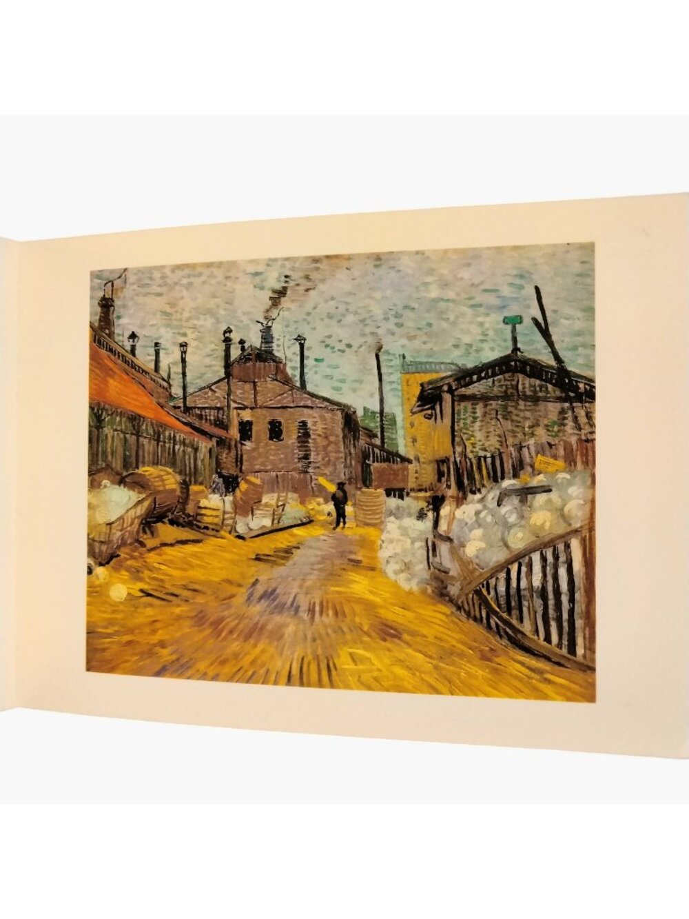 Vincent Van Gogh Factories 1887 Postcard Art Print